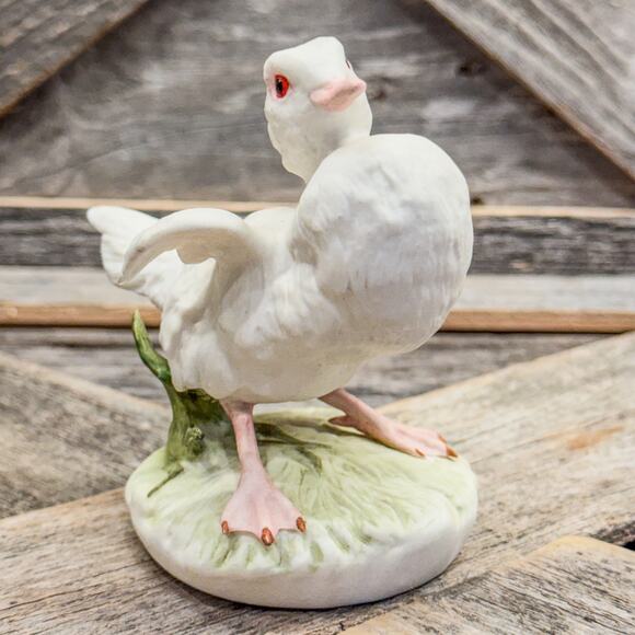 Vintage Cybis Porcelain Bisque Duckling “Baby Brother” Figurine, Mid-Century - Picture 3 of 10